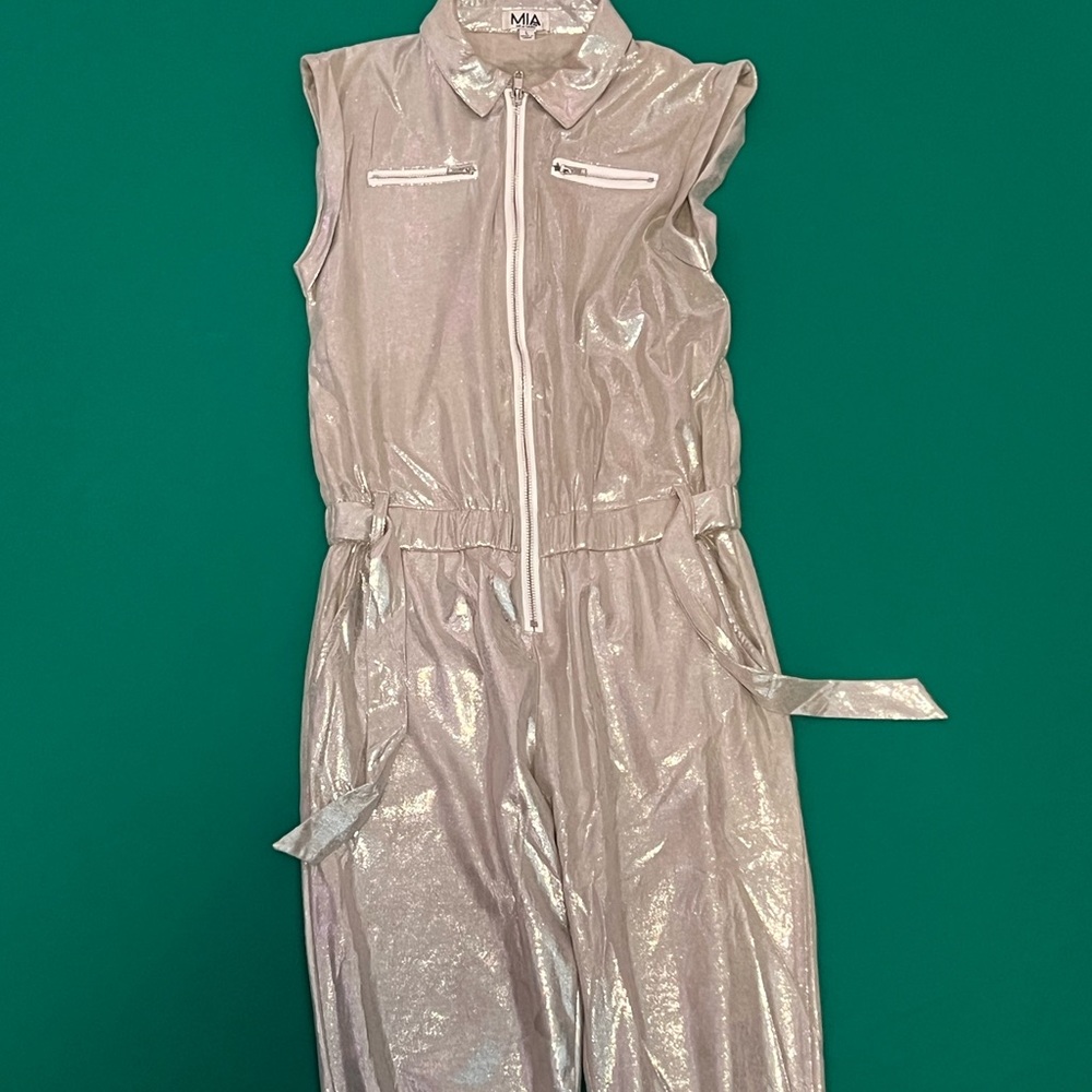 Mia New York Silver Romper